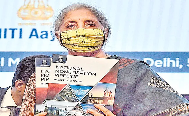 Professor C P Chandrasekhar Article On National Monetisation Pipeline Plan - Sakshi