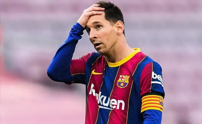 Official Lionel Messi Break Up With Spain Barcelona FC - Sakshi