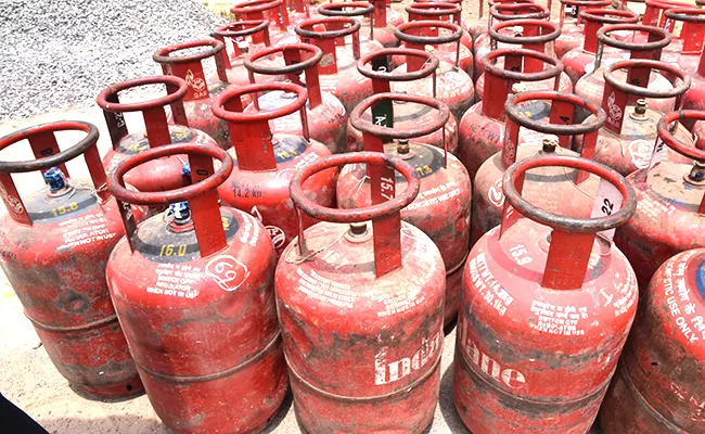 LPG Cylinder Price Hike Again - Sakshi