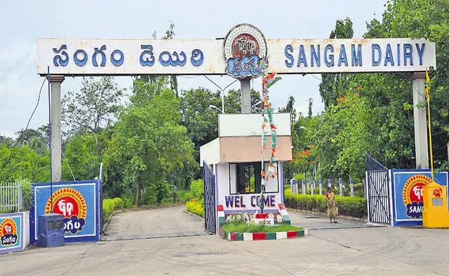 Illegal conversion of 80 acres of government land Sangam Dairy - Sakshi