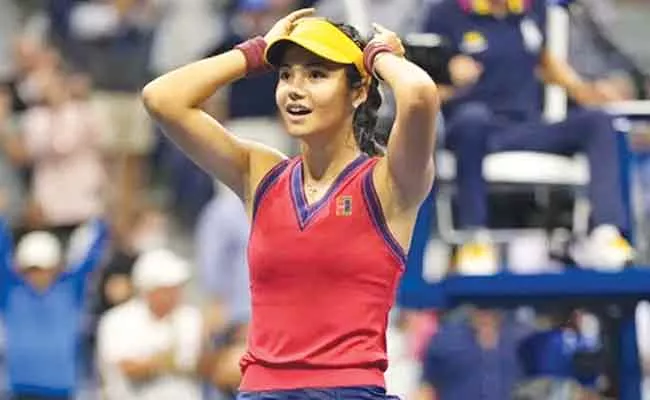 US Open: Emma Raducanu Makes History Point That Changed Her Life - Sakshi