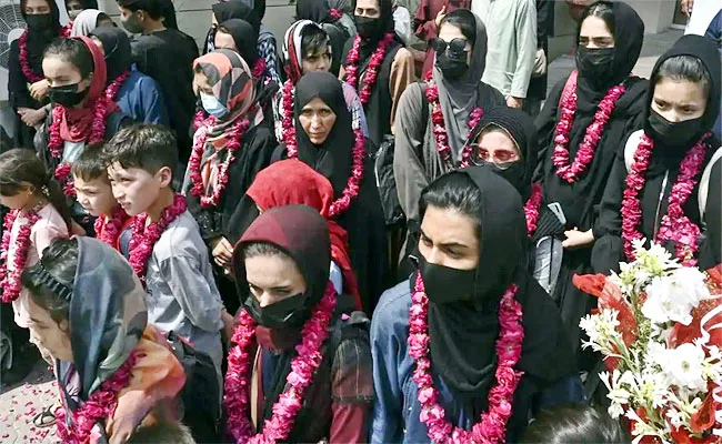 Afghanistan Women Football Team Escapes Taliban Reached Pakistan Safe  - Sakshi
