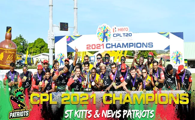 Chris Gayle Duck But St Kitts Nevis Patriots Win Maiden CPL 2021 Title - Sakshi