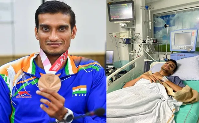 Paralympic Bronze Medallist Sharad Kumar Diagnosed With Heart Swelling - Sakshi