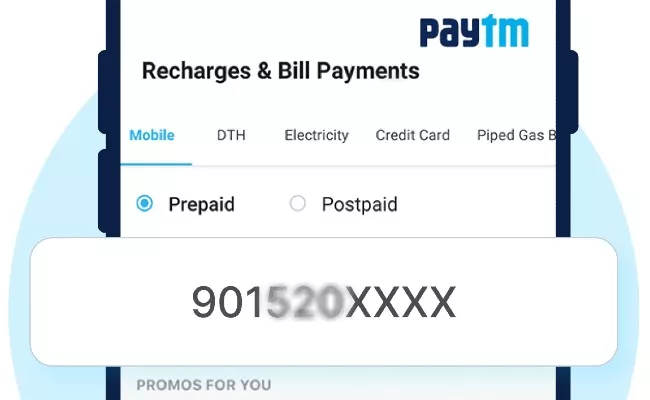 Paytm Offers Up To 100 pc Cashback On Mobile, Data Pack Recharges - Sakshi