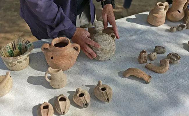 Fifteen Hundred Years Old Old Byzantine Wine Complex Discovered In Israel - Sakshi