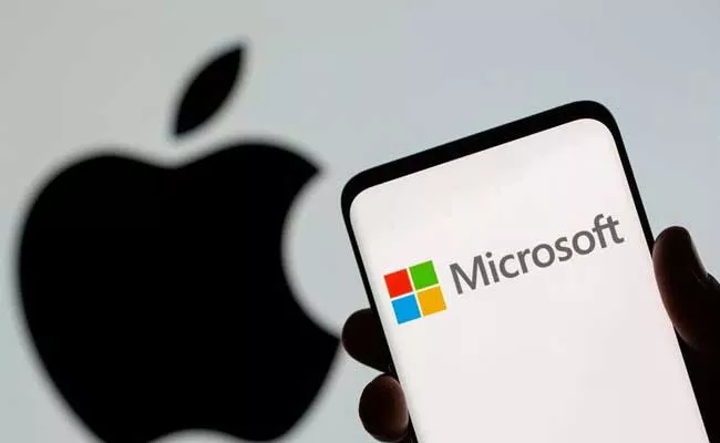 Microsoft Nearly Overtakes Apple As Most Valuable Company - Sakshi
