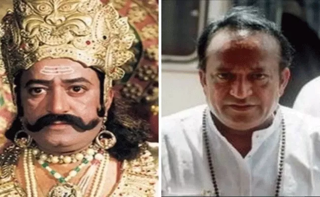 Arvind Trivedi Ravana of Ramayana Dies Of Heart Attack at home - Sakshi