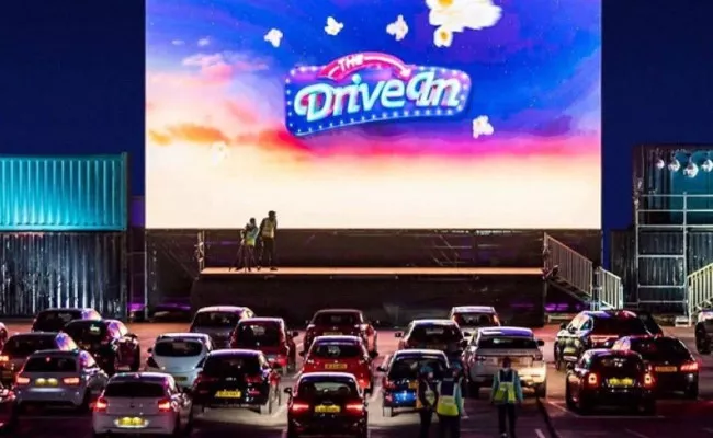 India first ever open air rooftop theatre Jio Drive in will open on November 5 - Sakshi