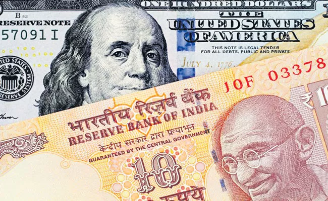 Rupee falls 18 paise to close at 74. 52 as strong US dollar weighs on sentiment - Sakshi