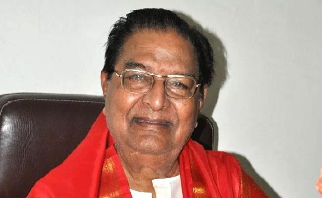 Kaikala Satyanarayana Is In Critical Condition Admitted In Icu - Sakshi