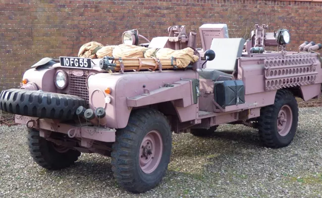 British Army Special Air Service Fought In The Desert With Land Rover Series 2A SAS Pink Panther - Sakshi