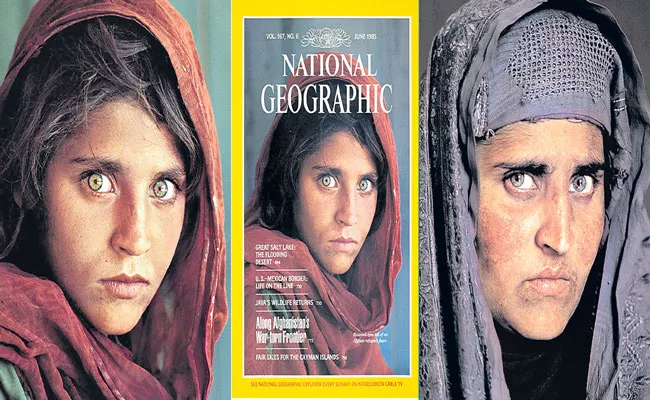 National Geographic green-eyed Afghan Girl finds a new home in Italy - Sakshi