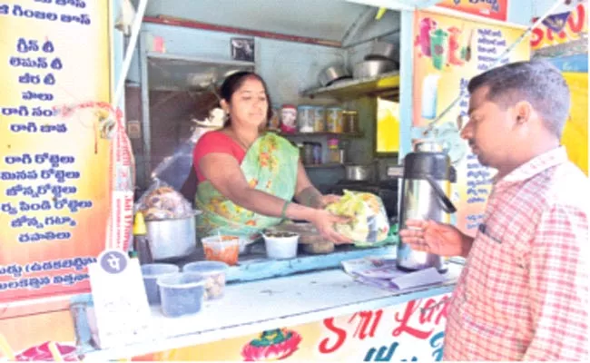Sisters Sales Healthy Food Products In Adilabad - Sakshi