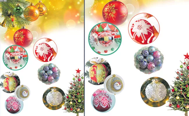 Christmas 2021: Decoration Ideas Beautiful Christmas Balls Shine Home - Sakshi