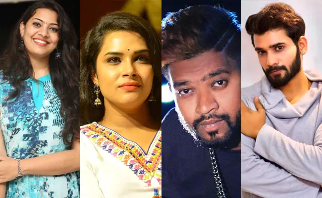 Bigg Boss 5 Telugu: Geetha Madhuri, Hari Teja, Roll Rida, Akhil Into Bigg Boss House - Sakshi