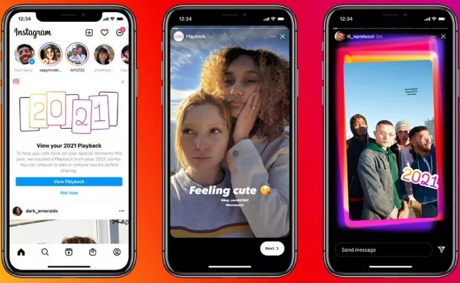 Instagram launches Playback 2021 feature For users - Sakshi