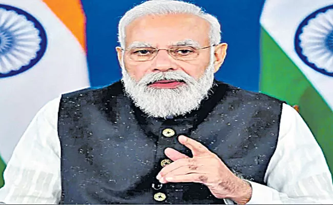 PM Narendra Modi calls startups backbone of new India - Sakshi