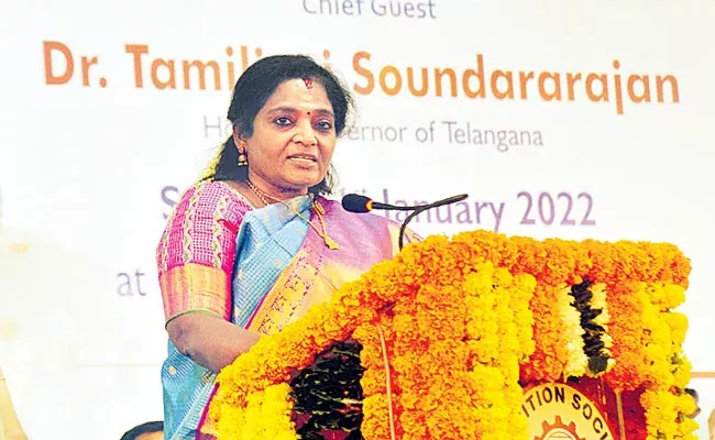 Governor Tamilisai Soundararajan At Inauguration Of Numaish 2022 - Sakshi