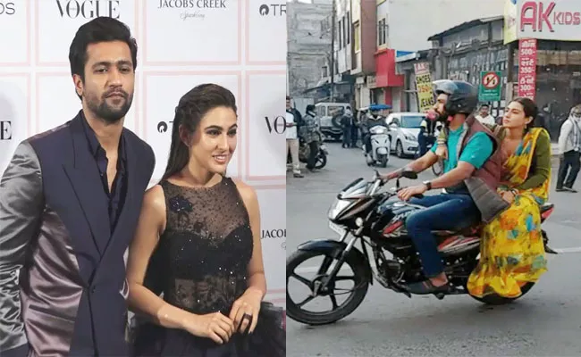 Man Files Complaint Over Illegal Use Of His Number Plate In Vicky Kaushal, Sara Ali Khan Movie - Sakshi