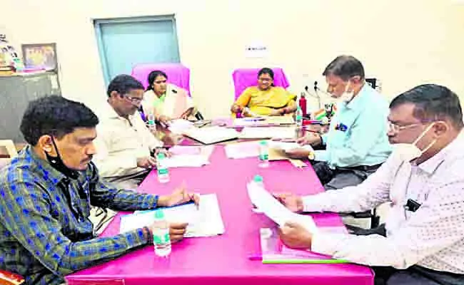Central Library Organization Meeting For New Buildings Hyderabad - Sakshi