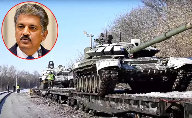 Anand Mahindra Commenting On Ukraine Russia War - Sakshi