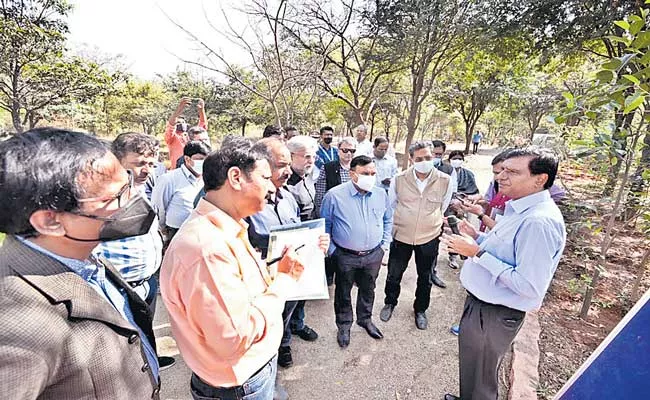 CAMPA National CEO And PCCF Appreciate Urban Parks In Hyderabad - Sakshi