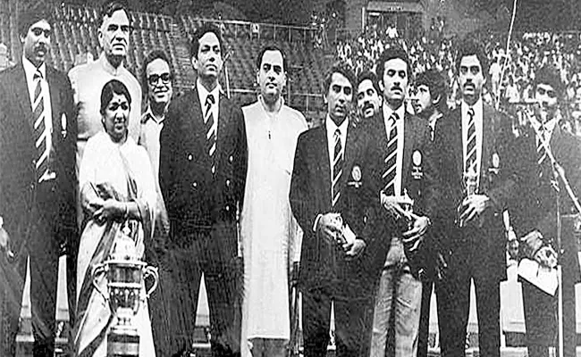 Lata Mangeshkar Raised Money To Honor World Cup Winning Team In 1983 - Sakshi