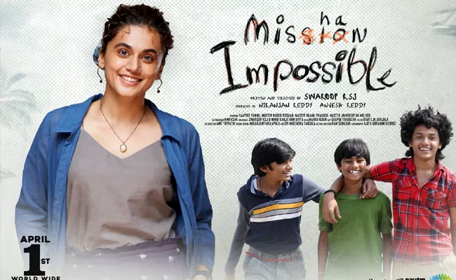 Tapsee Mishan Impossible Trailer Released By Mahesh Babu - Sakshi