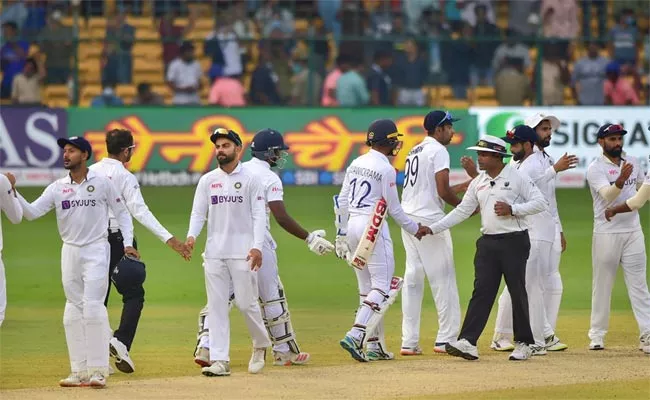 IND VS SL Bengaluru Test: Pitch Rated Below Average By ICC - Sakshi