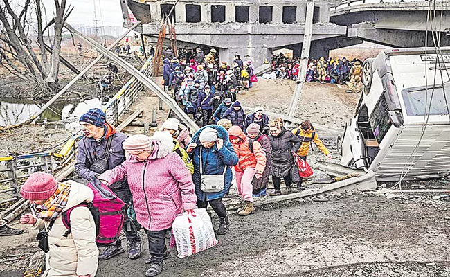 EU rises to the challenge of taking in millions of Ukraine war refugees - Sakshi