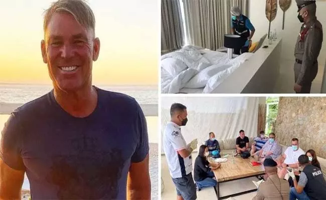 Blood Stains On Floor And Bath Towels In Shane Warne Room Reveals Thai Police - Sakshi