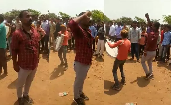 Viral Video: Man Unique Army Dance At Baraat Delights Internet - Sakshi