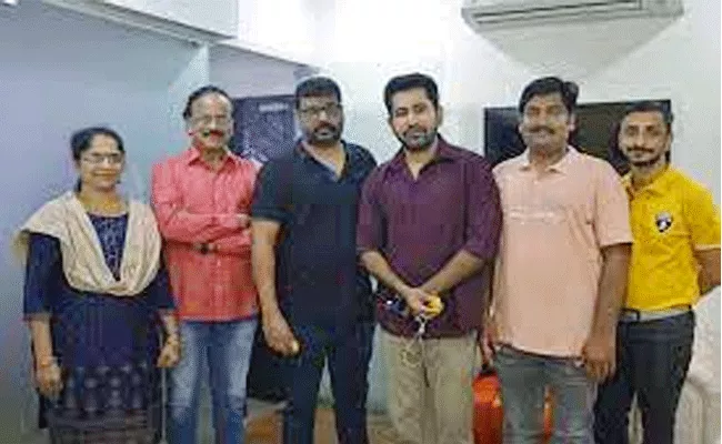Vijay Antony  starts dubbing for Ratham Movie - Sakshi