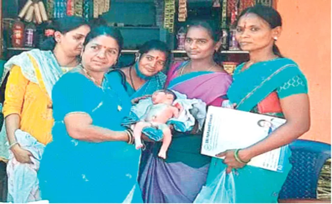 The Incident Happend New Born Baby Left On  Rail Road Tracks - Sakshi