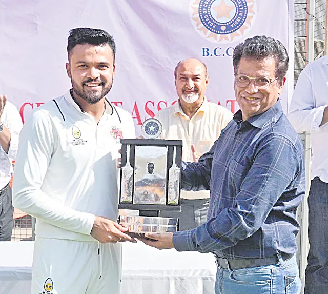 CK Nayudu Trophy wins mumbai - Sakshi