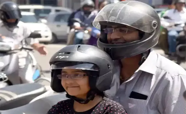 Riding Without Helmets Suspension Of License For Three Months - Sakshi
