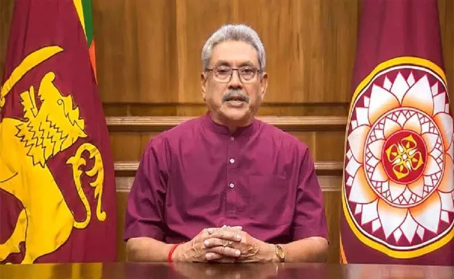 Sri Lankas Embattled President Gotabaya Rajapaksa Escapes Censure Motion - Sakshi