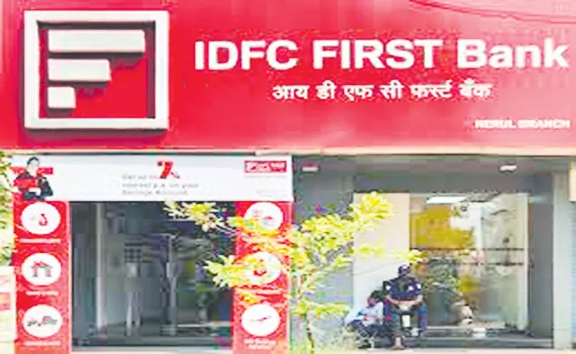 IDFC First Bank Net Profit Jumps Over Two Fold To Rs 343 Crore In March - Sakshi