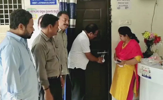 Deepti Hospital Seized At Suryapet - Sakshi