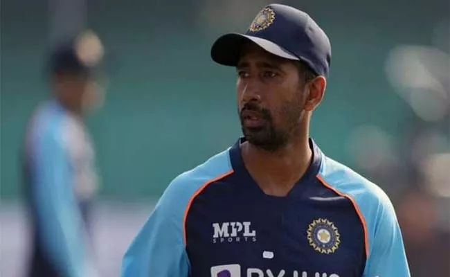 Wriddhiman Saha in Talks With Tripura for Player Mentor Role says Reports - Sakshi