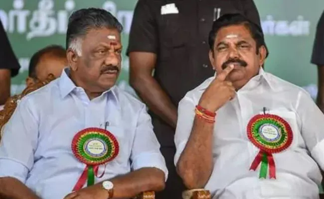 Tamil Nadu: Aiadmk Fighting Over Solo Leadership Reaches To Election Commission - Sakshi