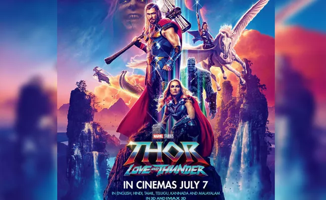 Marvel Studios Thor Love And Thunder Release In India Before Day of UD - Sakshi