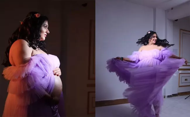 Actress Namitha Shares Her Baby Bump Photos, Videos - Sakshi