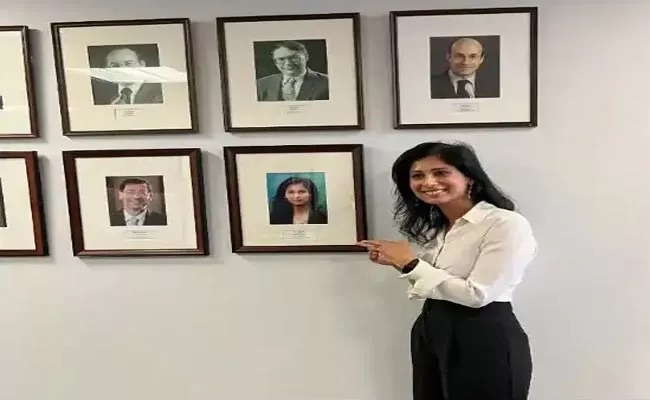 Gita Gopinath Joined The Wall Of Former Chief Economists Of IMF - Sakshi