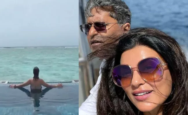 Sushmita Sen Says You are The Love of My Life in Video from Maldives - Sakshi