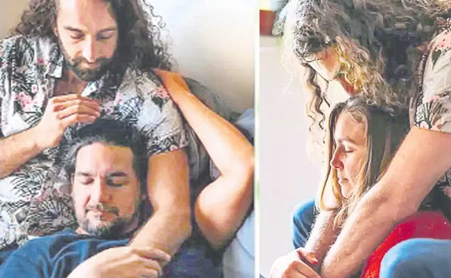 Cuddle Therapy Professional cuddler Trevor charges for hug - Sakshi