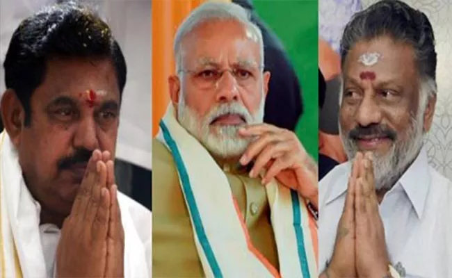 PM Modi Refuses To Meet AIADMK Leaders At Raj Bhavan - Sakshi