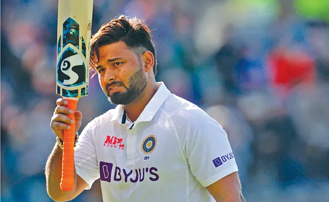 IND VS ENG: Team India Lost Test Matches When Rishabh Pant Made Centuries In Abroad - Sakshi