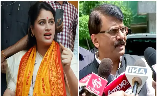 CM Eknath Shinde Mp Navneet Respond On Sanjay Raut Arrest In Ed Case - Sakshi
